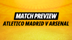 Image for Betfair's preview of Atletico Madrid v Arsenal featuring tips and predictions